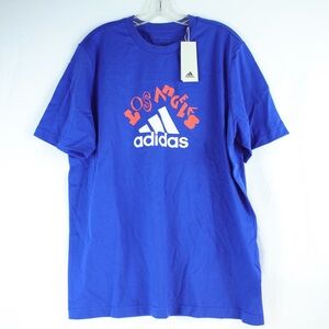 Adidas Semi Lucid Blue Los Angeles T-Shirt Mens Size L - NEW